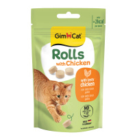 GimCat Rolls Tavuklu Kedi Ödül Maması 50gr