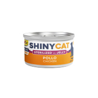 GimCat Shinycat Jöle İçinde Tavuklu Kısırlaştırılmış Kedi Konservesi 70g