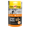 GimDog Sportsnacks Tavuk L-Carnitinli Şekersiz Tahılsız Köpek Ödülü 60gr