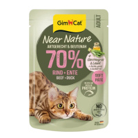 GimCat Near Nature Ezme Sığır Etli ve Ördekli Yetişkin Kedi Konservesi 85gr