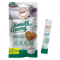 Gnawlers Tavuklu ve Ciğerli Krema Kedi Ödül Maması 15gr (4'lü)