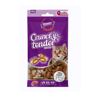 Gnawlers Crunchy Somonlu Prebiyotik Destekli Kedi Ödül Maması 65gr