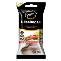 Gnawlers Wise Bone Somonlu ve Limonlu Köpek Ödül Kemiği 15gr [S]