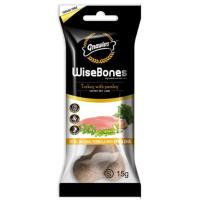 Gnawlers Wise Bone Hindi ve Maydanozlu Köpek Ödül Kemiği 15gr [S]