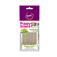 Gnawlers Kalsiyumlu Sütlü Mini Yavru Köpek Ödül Kemiği (6'lı)