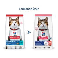 Hill's SCIENCE PLAN 7+ Somonlu Yaşlı Kedi Maması 1,5kg