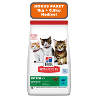 Hill's SCIENCE PLAN Healthy Development Ton Balıklı Yavru Kedi Maması 1 kg + 0,5kg HEDİYE!