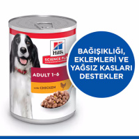 Hill's SCIENCE PLAN Tavuklu Yetişkin Köpek Konservesi 370gr
