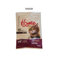 Homie Mother&Baby Anne ve Bebek Kediler İçin Kuzulu Tester Kedi Maması 100gr