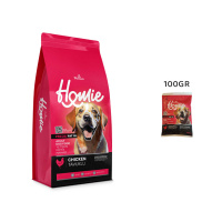 Homie Tavuklu Yetişkin Tester Köpek Maması 100gr