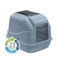 IMAC Easy Cat 2nd Life Kapalı Kedi Tuvaleti 50x40x40cm (Mavi)