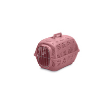 IMAC Carry Sport Metal Kapılı Kedi ve Küçük Irk Köpek Taşıma Çantası 48,5x34x32cm (Pembe)