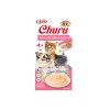 CIAO Churu Cream Ton Balıklı ve Somonlu Sıvı Kedi Ödül Maması 14gr (4'lü)