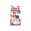 CIAO Churu Cream Tavuklu ve Karidesli Sıvı Kedi Ödül Maması 14gr (4'lü)