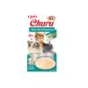 CIAO Churu Cream Tavuklu ve Yengeçli Sıvı Kedi Ödül Maması 14gr (4'lü)