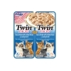 INABA Twin Packs Deniz Taraklı Ton Balıklı ve Tavuklu Kedi Çorbası 40gr (2'li)