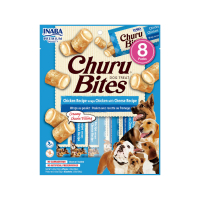 INABA Churu Bites Tavuklu Peynirli Köpek Ödül Maması 12gr (8 Adet)