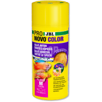 JBL PRONOVO COLOR FLAKES M Renk Geliştirici Tüm Süs Balıkları İçin Akvaryum Pul Yemi 100ml 18gr
