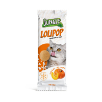 Jungle Bal Kabaklı Lolipop Kedi Ödül Maması 1,5gr (12'li)
