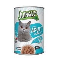 Jungle Ton Balıklı Yetişkin Kedi Konservesi 415gr