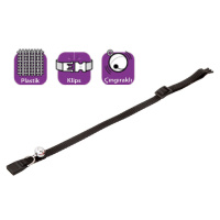 Karlie Çıngıraklı Kedi Boyun Tasması 30cm (Siyah)