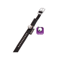 Karlie Taşlı Deri Kedi Boyun Tasması 30cm (Siyah) [XS]