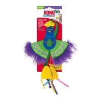 Kong Connects Catnipli Tavuş Kuşu İnteraktif Peluş Kedi Oyuncağı 26,5x16,5x2,5cm