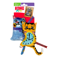 Kong Artz Dali Van Gogh Catnipli Peluş Kedi Oyuncağı 19cm (2'li)