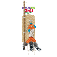 Kong Naturals Balık Catnipli Peluş Kedi Oltası 35,6cm