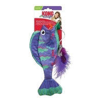 Kong Wrangler Catnipli Hışırtılı Balık Peluş Kedi Oyuncağı 53,5cm