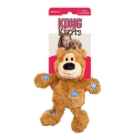 Kong Wild Knots Bear Sesli Peluş Köpek Oyuncağı 19cm [S]