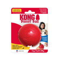 Kong Biscuit Ball Top Köpek Ödül Oyuncağı (Kırmızı) [S]
