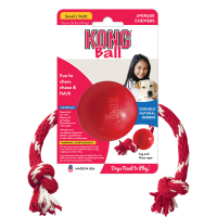 Kong Ball İp Sallantılı Top Köpek Oyuncağı 6,3cm [S]