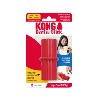 Kong Dental Stick Diş Sağlığı Destekleyici Çok Amaçlı Köpek Oyuncağı (Kırmızı) [S]