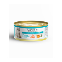 LaVital Karidesli Bal Kabaklı ve Enginarlı Kısırlaştırılmış Yetişkin Kedi Konservesi 85gr