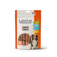LaVital Cheese Twists Tavuklu ve Ördek Etli Peynirli Köpek Ödül Çubuğu 100gr