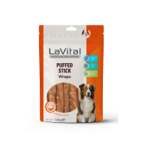LaVital Puffed Stick Ördek Eti Sarılı Köpek Ödül Çubuğu 100gr