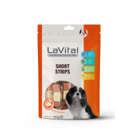 LaVital Short Strips Tavuk Ördek ve Morina Balıklı Köpek Ödül Maması 100gr