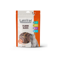 LaVital Flavor Slices Somonlu Suşi Dilimleri Kedi Ödül Maması 80gr