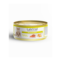 LaVital Somonlu ve Zerdeçallı Yavru Kedi Konservesi 85gr