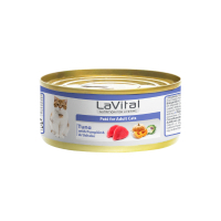LaVital Ton Balıklı Bal Kabaklı ve Enginarlı Yetişkin Kedi Konservesi 85gr