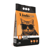 Lindocat Charme Amber Kokulu Kalın Taneli Bentonit Kedi Kumu 10lt