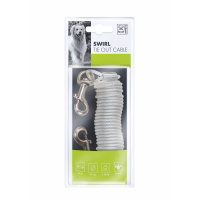 M-Pets Swirl Bahçe Bağlama Halatı 3,6m
