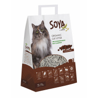 M-Pets Soya Kahve Aromalı Organik Kedi Kumu 10lt