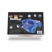 M-Pets Hamicar Araba Şeklinde Hamster Oyun Kafesi 36x50x25cm (Mavi)