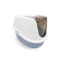 M-Pets Eco Tima Kapalı Kedi Tuvaleti 40x38x53cm (Mavi) [M]