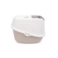 M-Pets Eco Tima Kapalı Kedi Tuvaleti 60x45x42,5cm (Bej) [L]