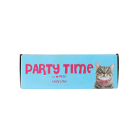 M-Pets Party Time Dişi Kediler İçin Doğum Günü Seti 20x20x7cm
