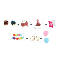 M-Pets Party Time Dişi Kediler İçin Doğum Günü Seti 20x20x7cm