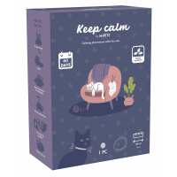 M-Pets Keep Calm Feromon Kedi Boyun Tasması 38cm (Gri)